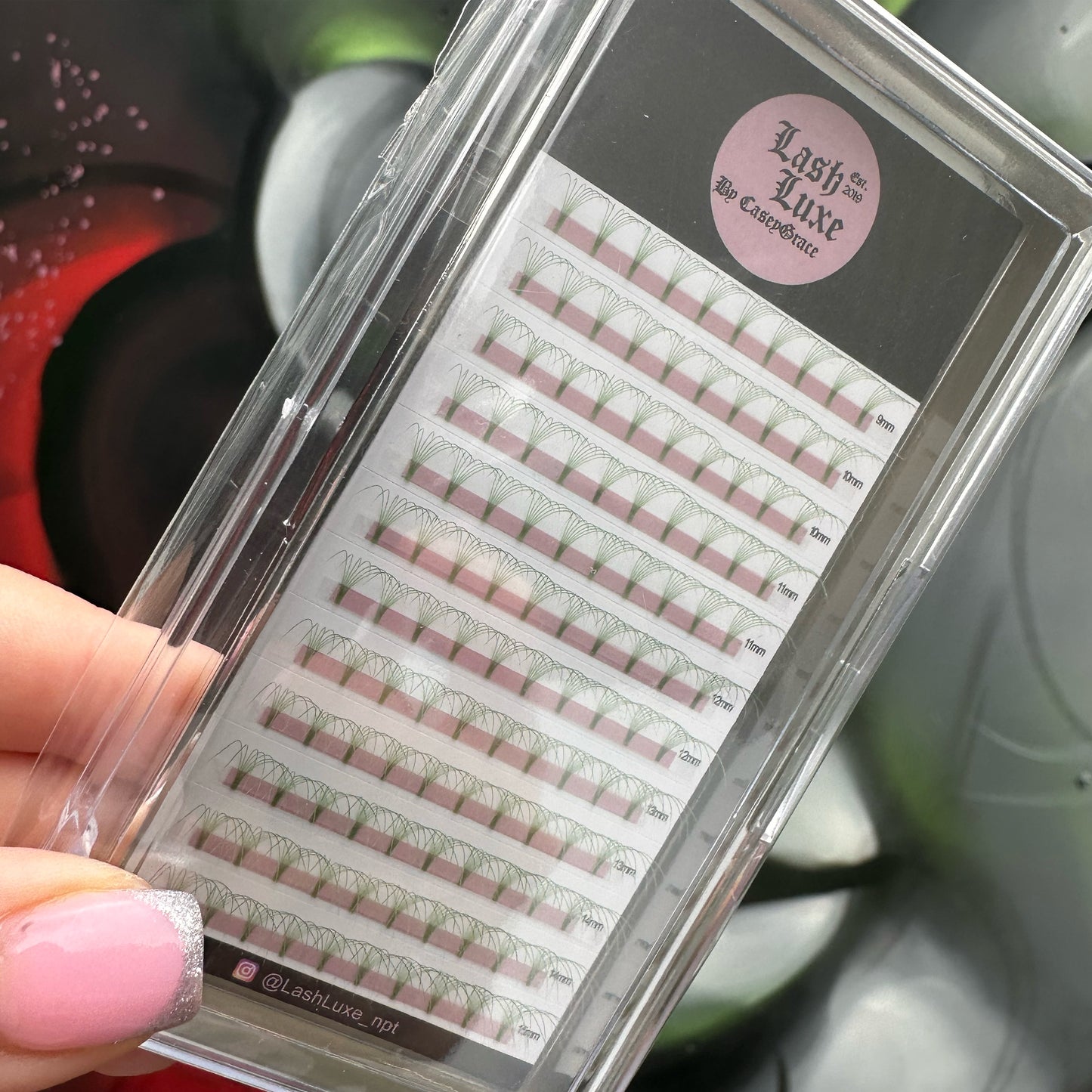 COLOUR LASHES 7D 0.07 mixed tray 9mm-15mm
