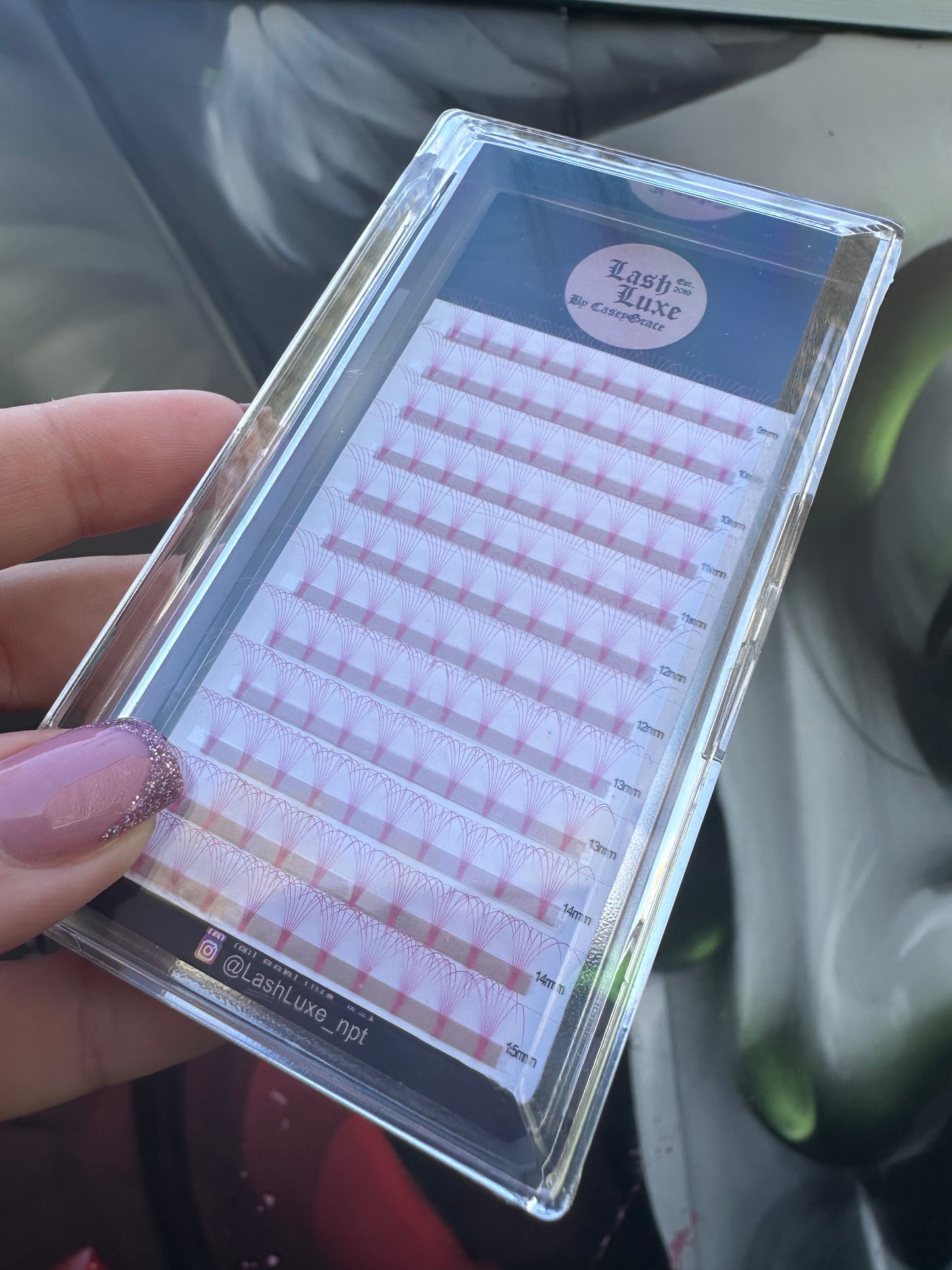 COLOUR LASHES 7D 0.07 mixed tray 9mm-15mm