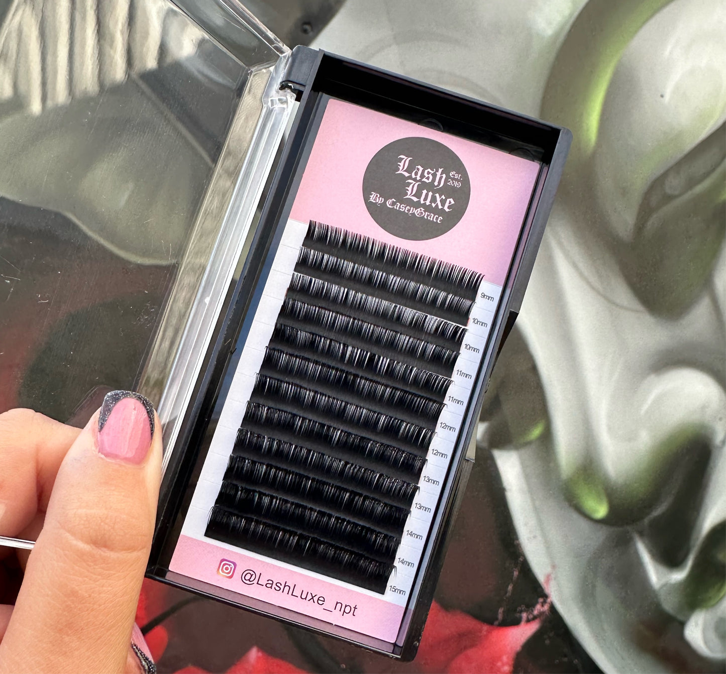 Classic Lashes 0.15 D Curl Mixed Length Tray