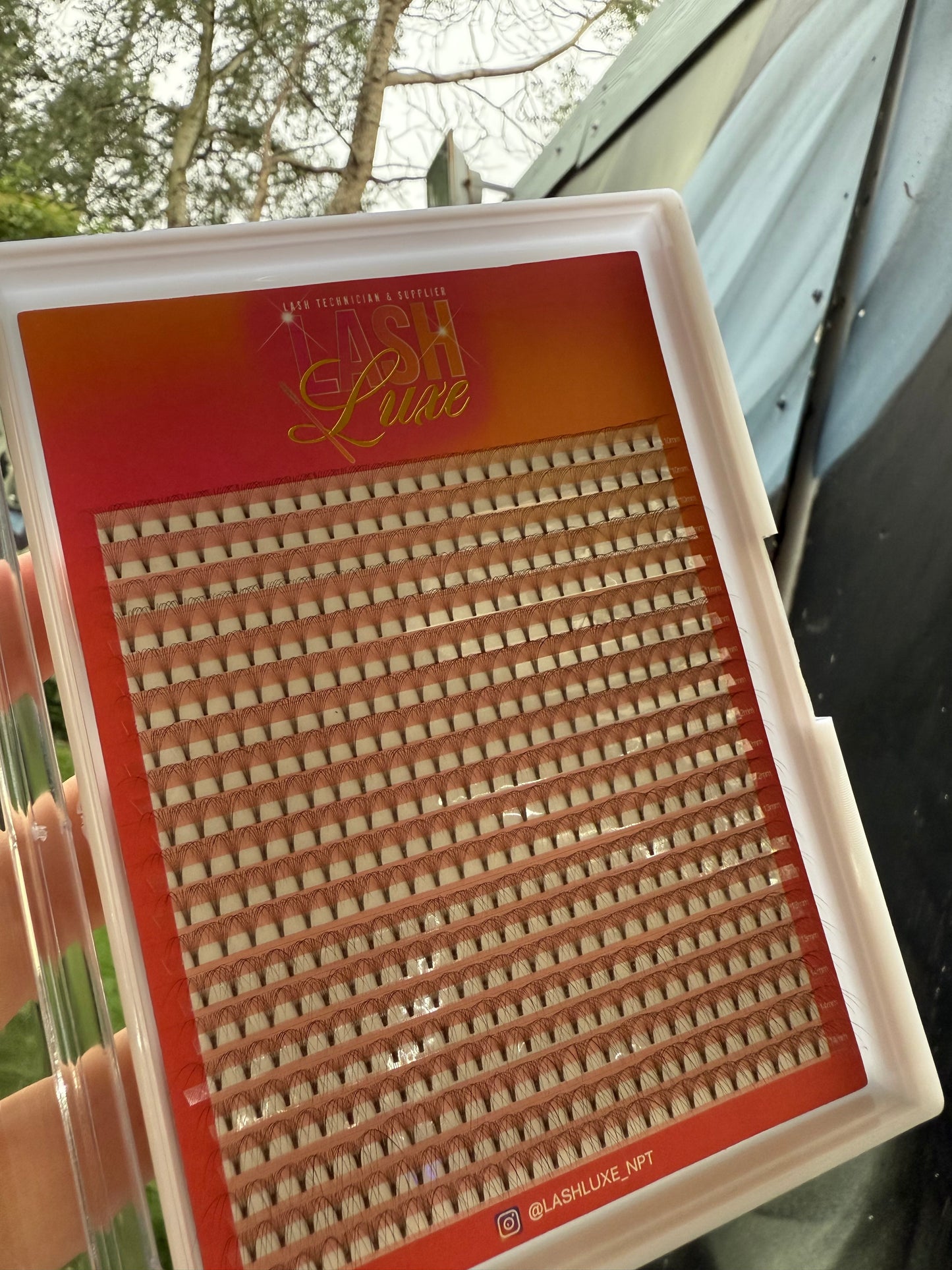 BROWN - 10D Mixed length trays 10-14 0.05 D