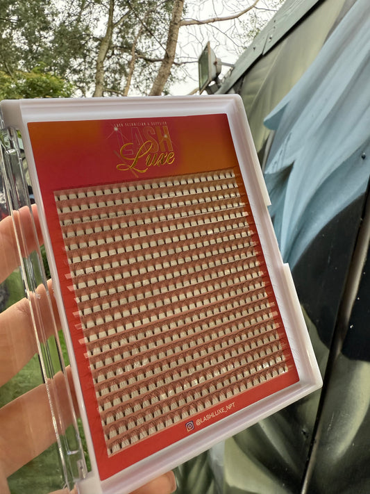 BROWN - 10D Mixed length trays 10-14 0.05 D
